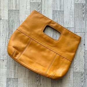 Tignanello mustard Leather Bag